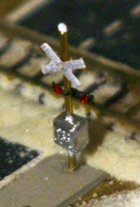 rail road crossing signal - finished